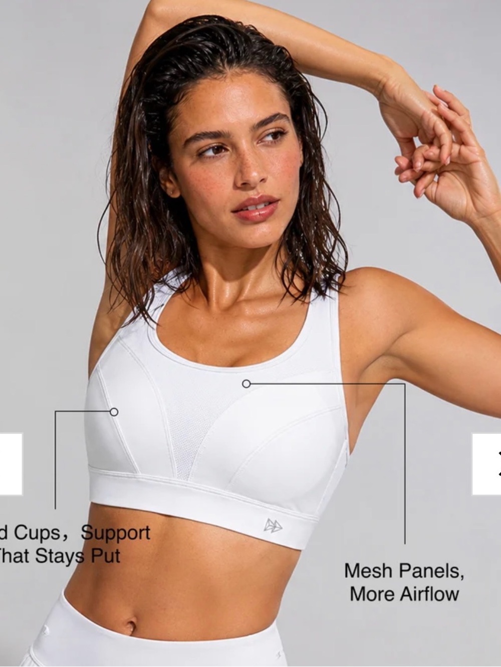 Shift™ Breathable Adjustable Support Padded Bra